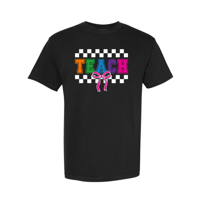 Checkered Teach 2 - TShirt