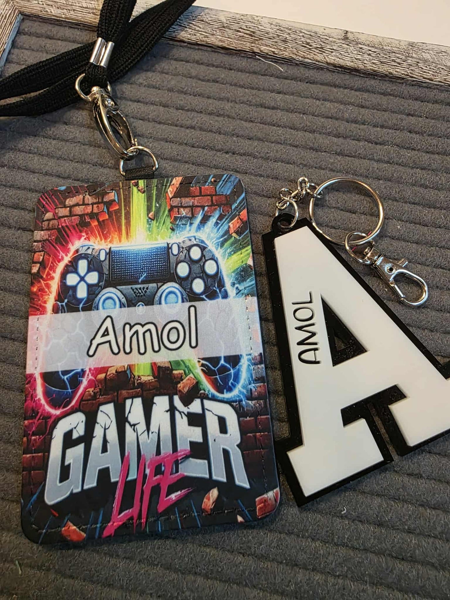 Gamer Life - Custom ID Badge Holder